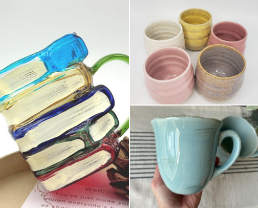 Mugs cover photo collage