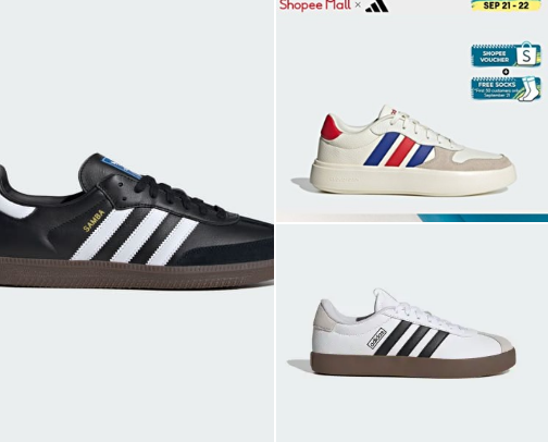 Adidas cover photo collage