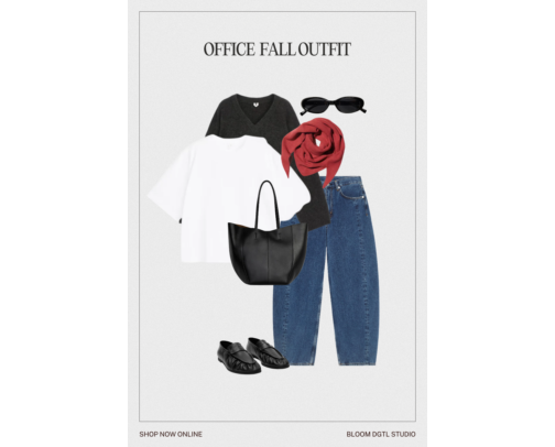 Casual Fall Outfits for Cool Moms on the Go cover photo collage