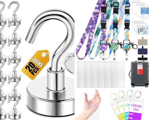 Cruise essentials cover photo collage