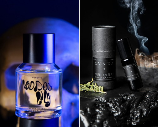 Ink, Smoke & Candlelight: A Gothic Olfactory Journey cover photo collage