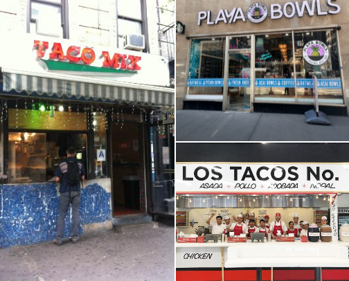 NYC Food Spots cover photo collage