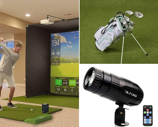 Golf Equipment cover photo collage