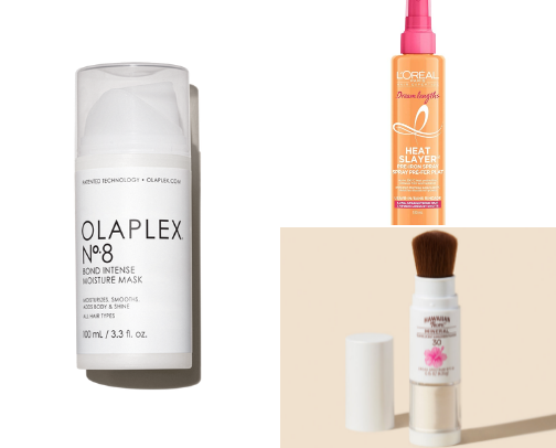 hair care cover photo collage