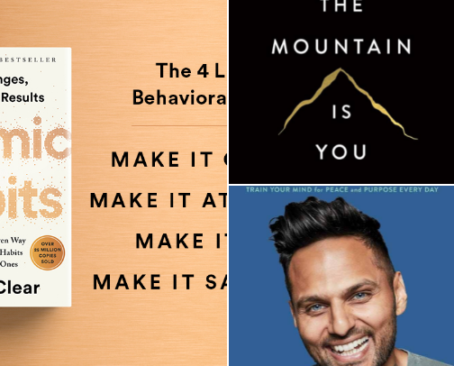 Books to upgrade yourself cover photo collage