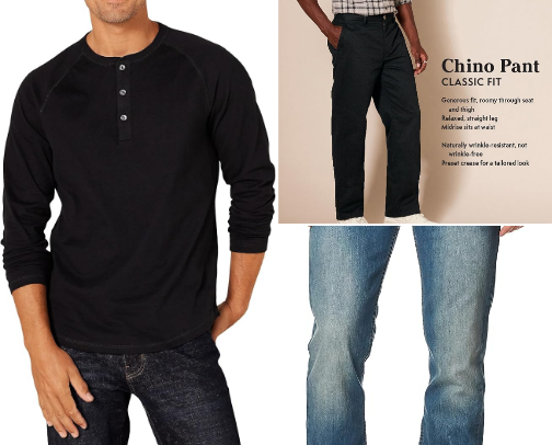 Men's Fall Essentials cover photo collage