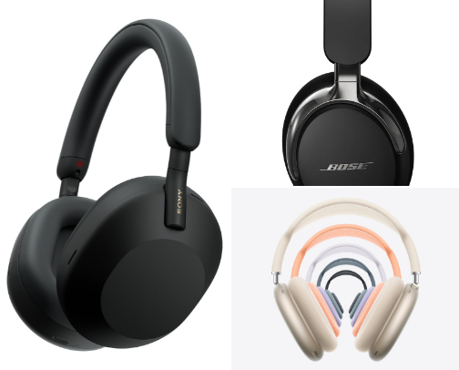 Best Wireless Noise-Cancelling Headphones (2026 Picks) cover photo collage