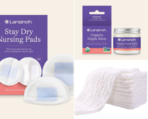 NECESSITIES FOR NURSING MOTHERS cover photo collage