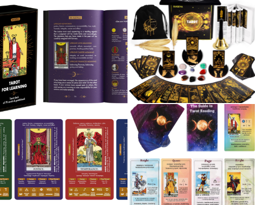 Tarot Decks to try! cover photo collage