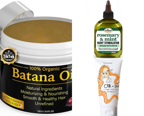 My hair is thinning...ugh.  Here are my helpful hair finds. cover photo collage