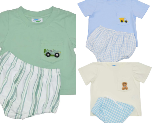 Spring & Summer Boy Smocks (Brother Sets Included!) 🩵 cover photo collage
