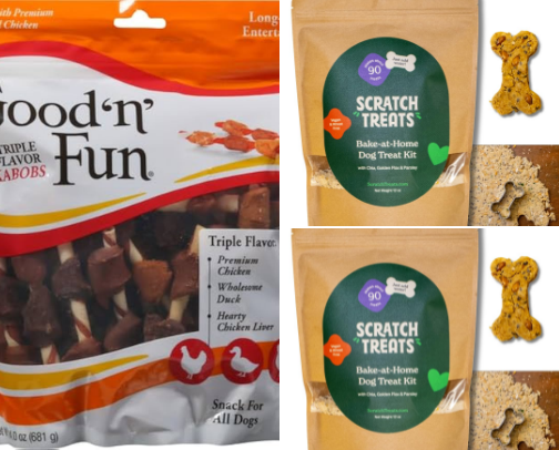 Your pets favorite treats cover photo collage