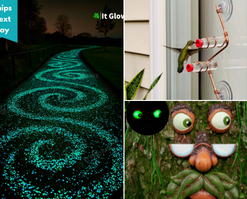 Backyard Magic: Backyard Essentials that sparkle and soothe cover photo collage
