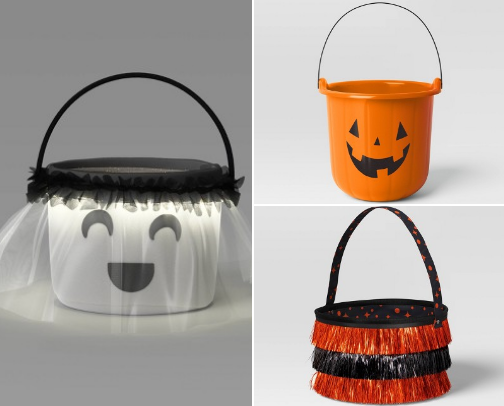 Boo baskets to gift cover photo collage