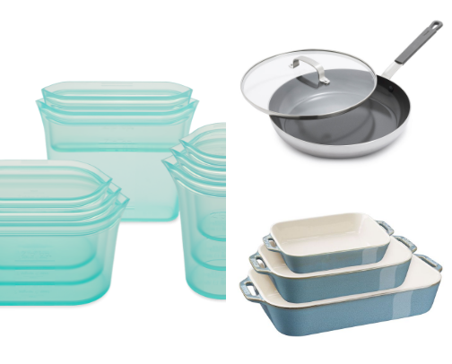 Favorite kitchen item's for cooking and storage cover photo collage
