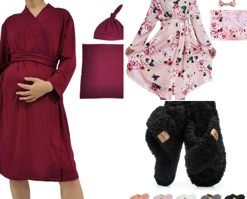 Hospital Bag Checklist for Mom & Baby 2025 | Labor, Delivery & Postpartum Essentials cover photo collage