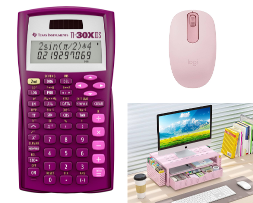 Girls School Supplies cover photo collage