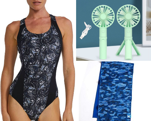 Swim Season Essentials cover photo collage