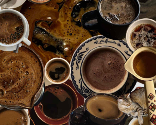 Coffee Essentials I’ll Never Shut Up About cover photo collage