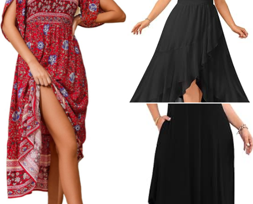 Plus Size Dresses I’m Loving on Amazon cover photo collage