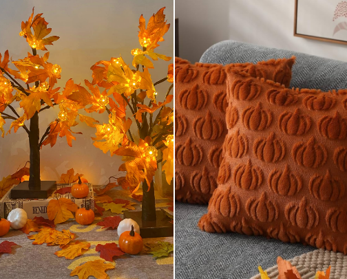 Fall Decorations cover photo collage