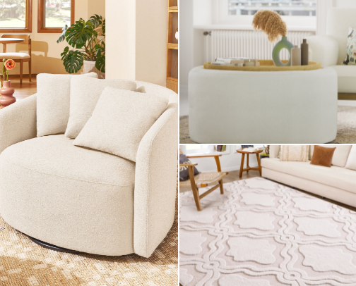 The house is a home: clean aesthetic. cover photo collage