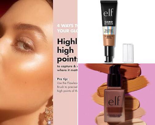 Favourite drugstore foundations cover photo collage