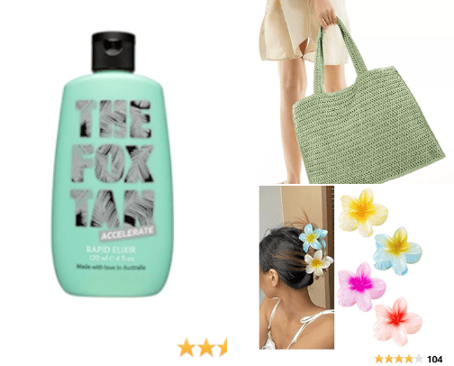 Summertime Essentials | Everything You Need ☀️🌴🌊 cover photo collage