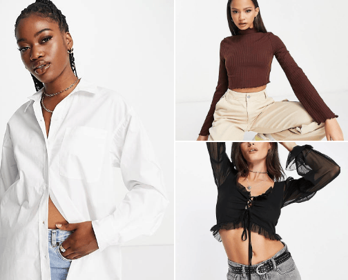 Clothes cover photo collage