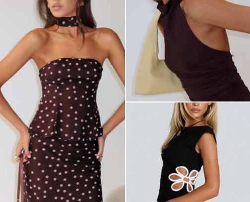 Best going out tops from a college senior💞 cover photo collage