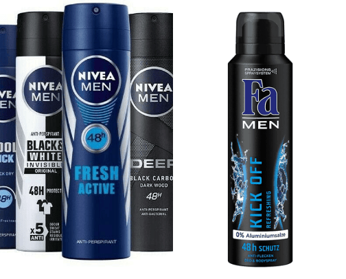 Man cosmetics cover photo collage