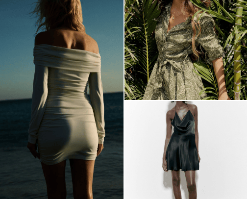 Zara dresses cover photo collage