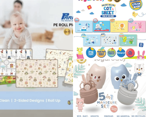 My Baby Stuff cover photo collage