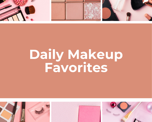 Daily Makeup Look cover photo collage