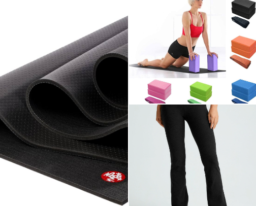 Yoga & Pilates Must Haves cover photo collage