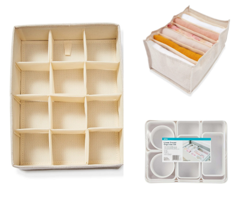 Change table organisers cover photo collage