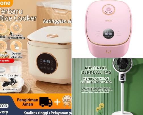 Electronic list cover photo collage