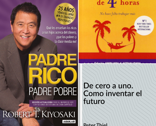 Potencia tu Negocio: Los Libros que Cambian tu Mentalidad cover photo collage