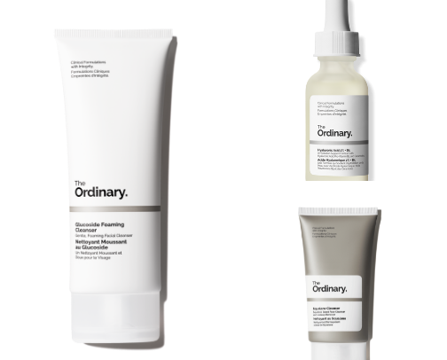 THE ORDINARY — Complete Beginner Acne Routine (ALL TO PRODUCTS ONLY) cover photo collage