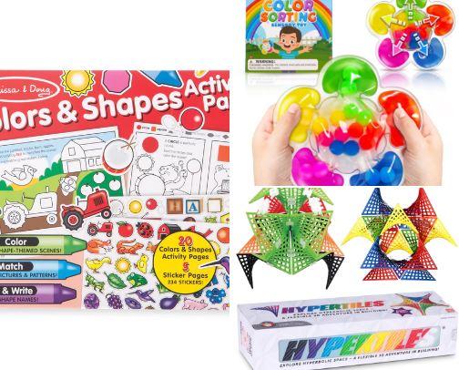 🎲 STEM & Sensory Toys That Keep Kids Learning (and You Sane) cover photo collage