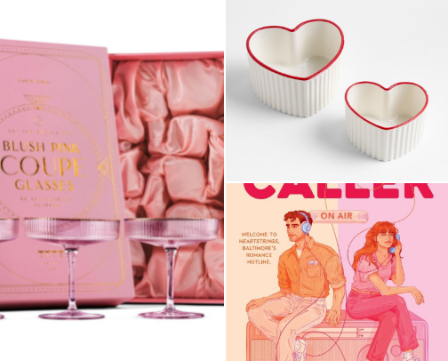 Galentine's 🩷 cover photo collage