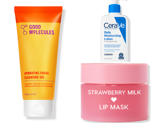 Your new p.m. skin care routine cover photo collage