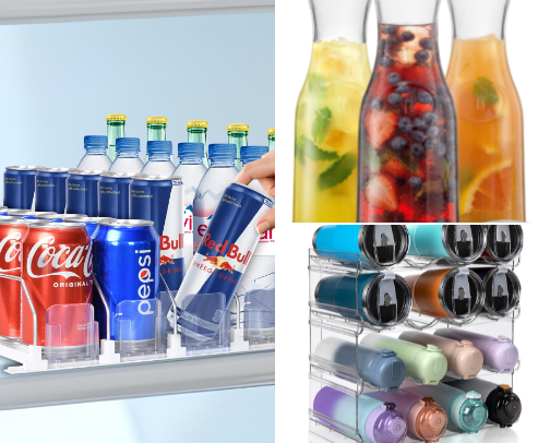 Aesthetic Fridge Restock Essentials For A Pinterest-Worthy Kitchen cover photo collage