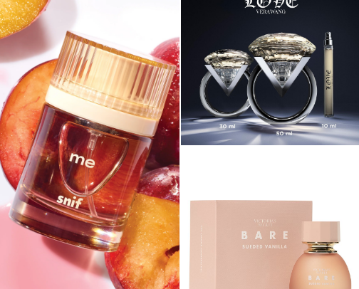 My current perfume faves cover photo collage