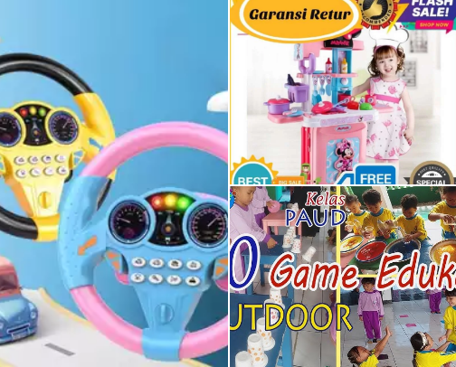 Safe children's toy recommendations cover photo collage