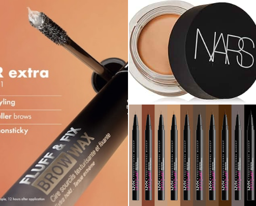 What rhymes with perfect? BROWS! 😝 cover photo collage