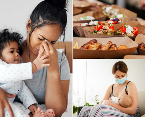 Breastfeeding essentials for Mums cover photo collage