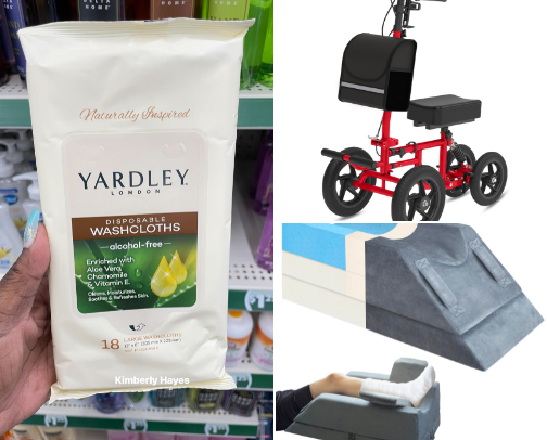 Achilles tendon surgery must haves cover photo collage