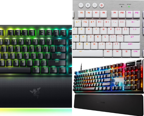The Best Gaming Keyboard Switches for Every Type of Gamer cover photo collage