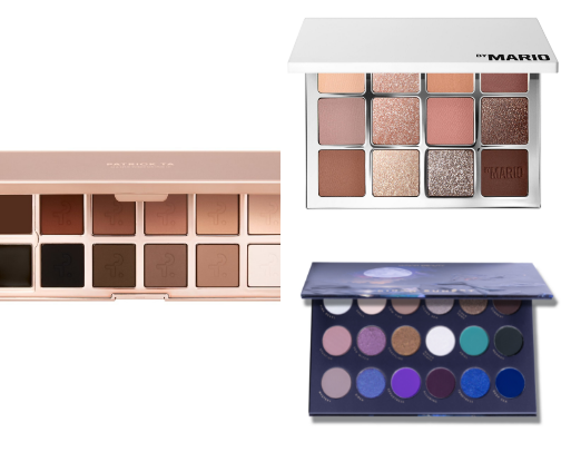 Eye shadows cover photo collage